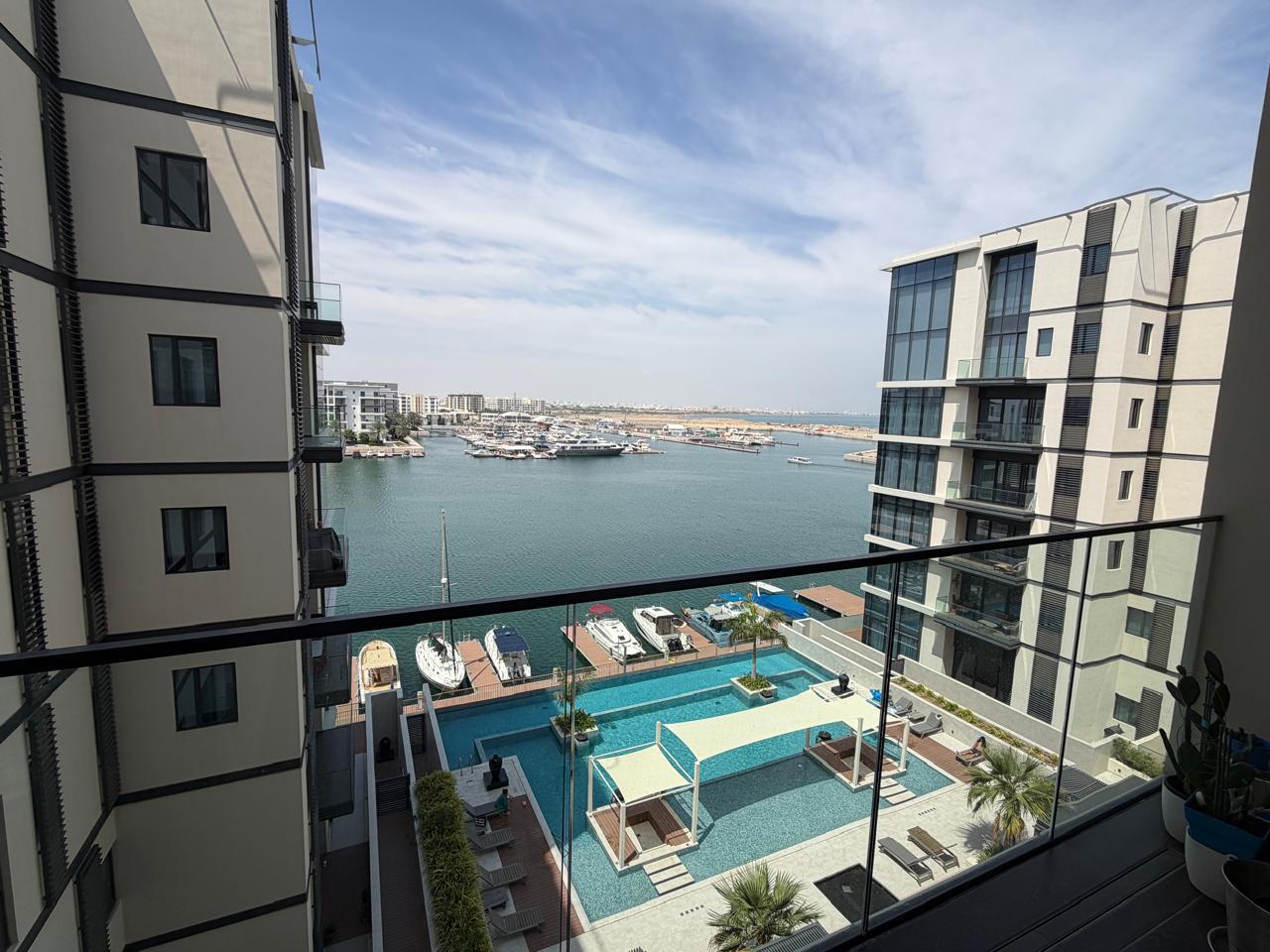 Full Marina & Pool View 2BR + Maid — Juman 2, image 1 of 5